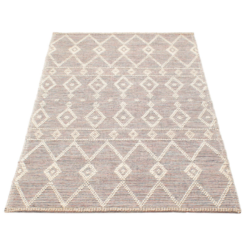 Tapis unique en laine nouvel âge rectangulaire 5 pi x 8 pi 3 po Iagulli