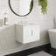 24" Bathroom Vanity In Grey White-1408228242-1408228237