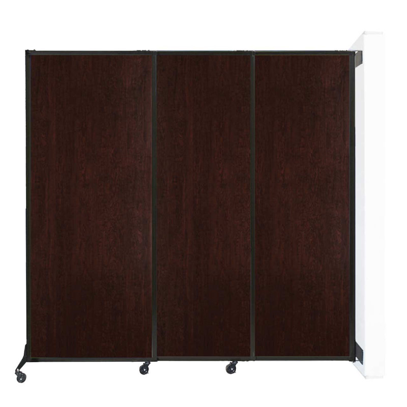Cloison coulissante Quickwall, Espresso cerise, H 70 po x L 84 po