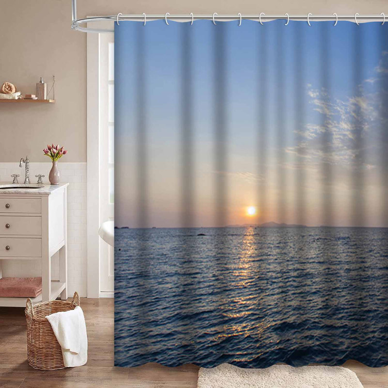 Nature, ciel, coucher de soleil, mer, plage abstraite, belle beauté, bleu, nuage lumineux, nuages avec 12 crochets