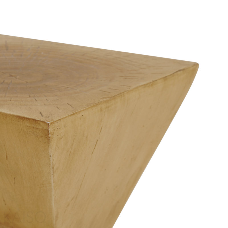 Table d'appoint moderne et géométrique MGO, Natural