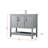 Everett 36'' Single Bathroom Vanity with Engineered Marble Top-570596910