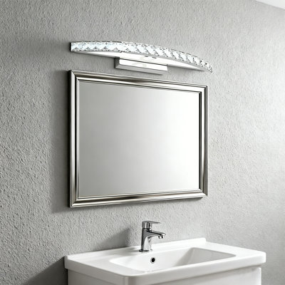 Crystal Bathroom Vanity Lighting With Led Ligth