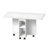 4-Piece Modern Folding Dining Set with Durable MDF and Space-Saving Design