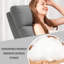 Fauteuil inclinable moderne pour le salon avec mécanisme de poussée, soutien lombaire et fonction de massage - Conception à oreilles ergonomique pour un confort et une détente ultimes
