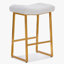 Tabourets de bar 24 po à hauteur de comptoir avec cadre en métal pour îlot de cuisine 24 po-1405023899