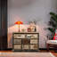 Commode d'appoint en bois massif
