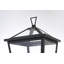 Lampadaire d'extérieur noir Leandra-2039442882