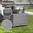 5 - Person Outdoor Rattan Seating Group With Cushions-1607467791-1546363686