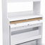 Buffet polyvalent avec table de salle à manger pliable et options de rangement intelligentes-935796793