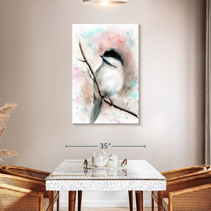Brampt Chickadee Songbird, 45" H x 30" W