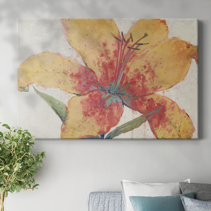 Toile tendue Blooming Lily-Gallery, H 12 po x l 18 po