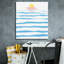 «Across The Water» par Danhui Nai, art mural sur toile-2057636082