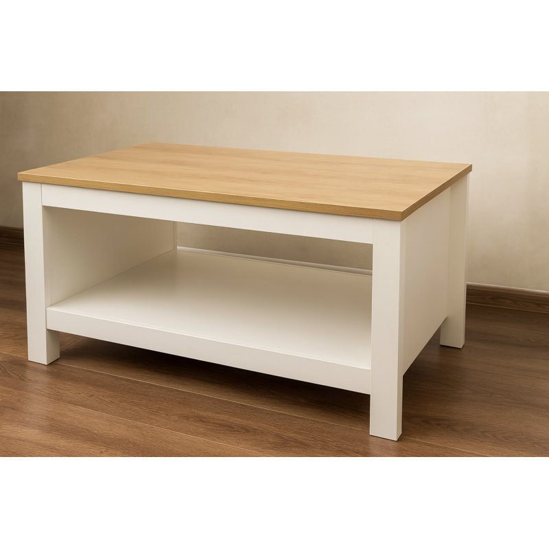 Four Leg Coffee Table with Storage