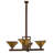 Tiran 4 - Light Geometric Chandelier