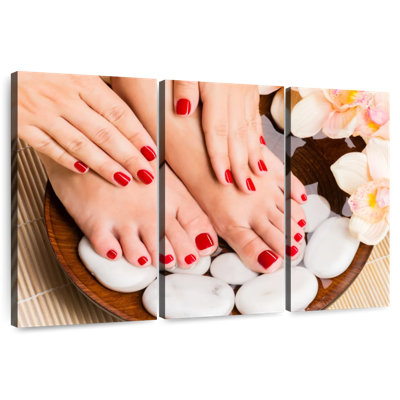 Shuttleworth Spa Red Nails