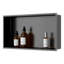 Niche de douche rectangulaire 24 po x 12 po en acier inoxydable-103614154