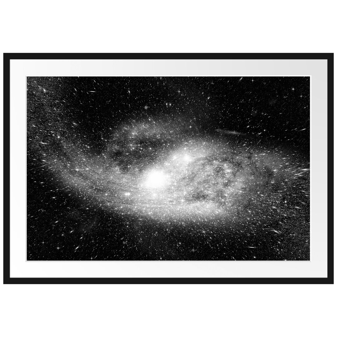 Gerahmtes Poster Galaxie im Sternenstaub