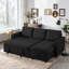Moda Form 3-Seater L-Shaped Sofa Bed, Convertible Corner Sofa with Reversible Chaise & Pull Out Trundle Bed  for Small Living Rooms, Apartments-311156523