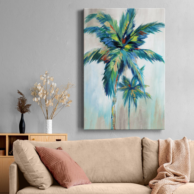 Impression d’art graphique sur toile tendue Bright Breeze I, H 27 po x l 18 po x P 1 po