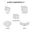 Édredon grand format 8 - Coussins décoratifs brodés, microfibre douce-118740073-118740075