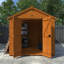 8 ft. W x 10 ft. D Solid Wood Apex Workshop