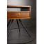 Flaxt 48cm W Solid Wood Bedside Table