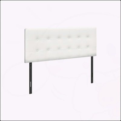 Bed, Headboard Only, Bedroom, Upholstered, Leather Look, Transitional