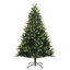 Artificial Hinged Christmas Tree 150 LEDs Green-655661764-655661767