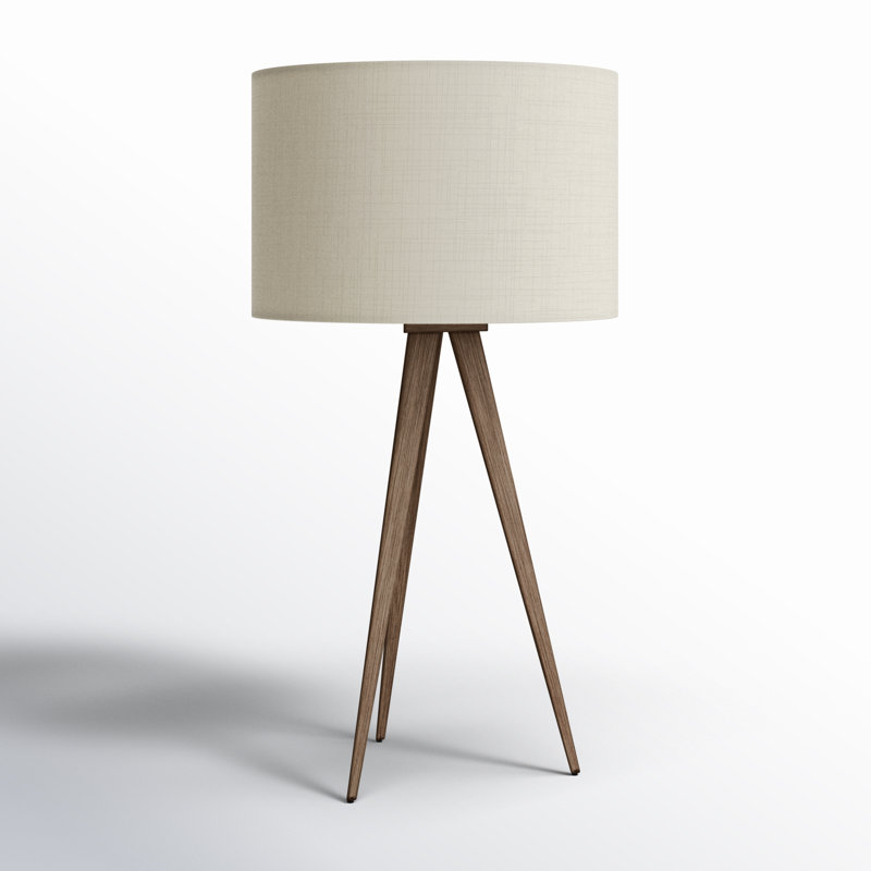 Lampe de table trépied 26 "Cas