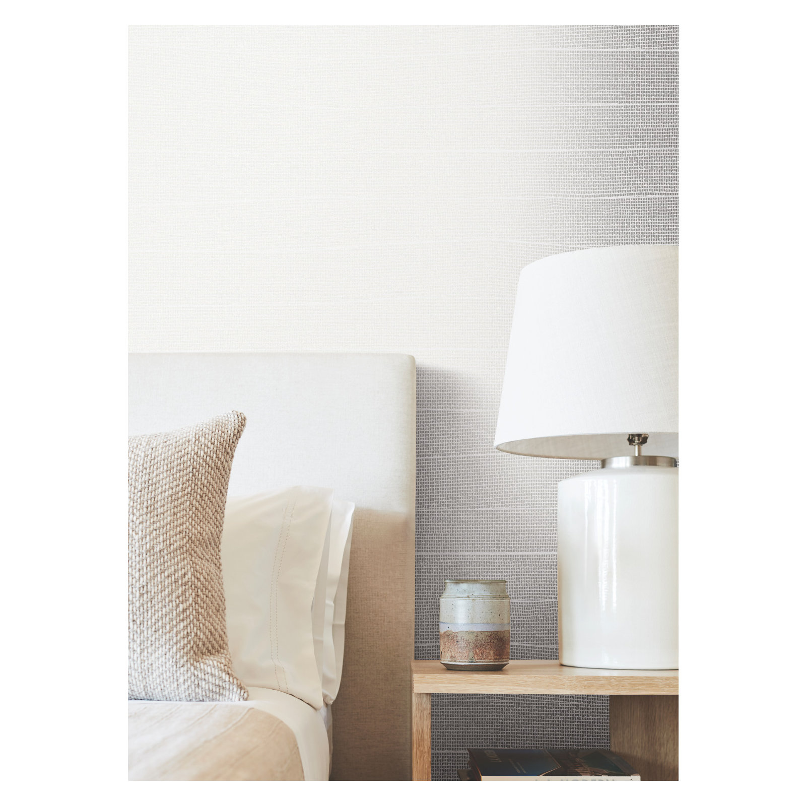 Almus Wallpaper, White Pearl