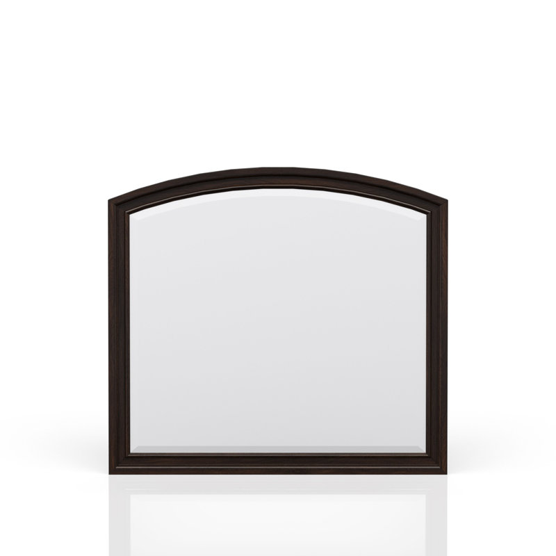 Miroir pour commode Fitima, Cerisier