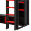 Lit mezzanine avec bureau Gaming