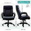Grande et grande chaise de bureau avec accoudoirs rembourrés et siège réglable - peut supporter jusqu'à 500 lb-49798116
