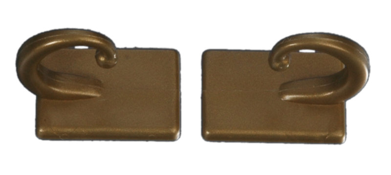1.7cm Curtain Holdback/Tieback, Matt Gold