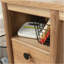Bureau, finition brune