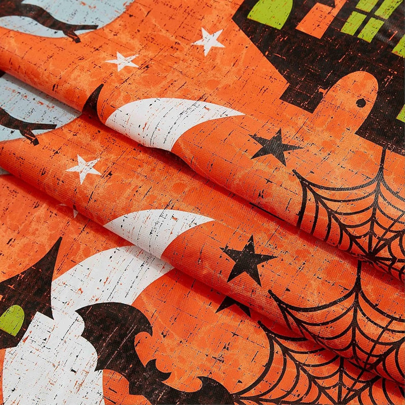 Nappe en vinyle Halloween Scream, nappe rectangulaire effrayante pour les fêtes d'Halloween, la décoration sur le thème de l'horreur, les événements de maison hantée et les réunions saisonnières