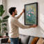 Abundance of Roses Botanical - Framed Print-1478655985-1478655984