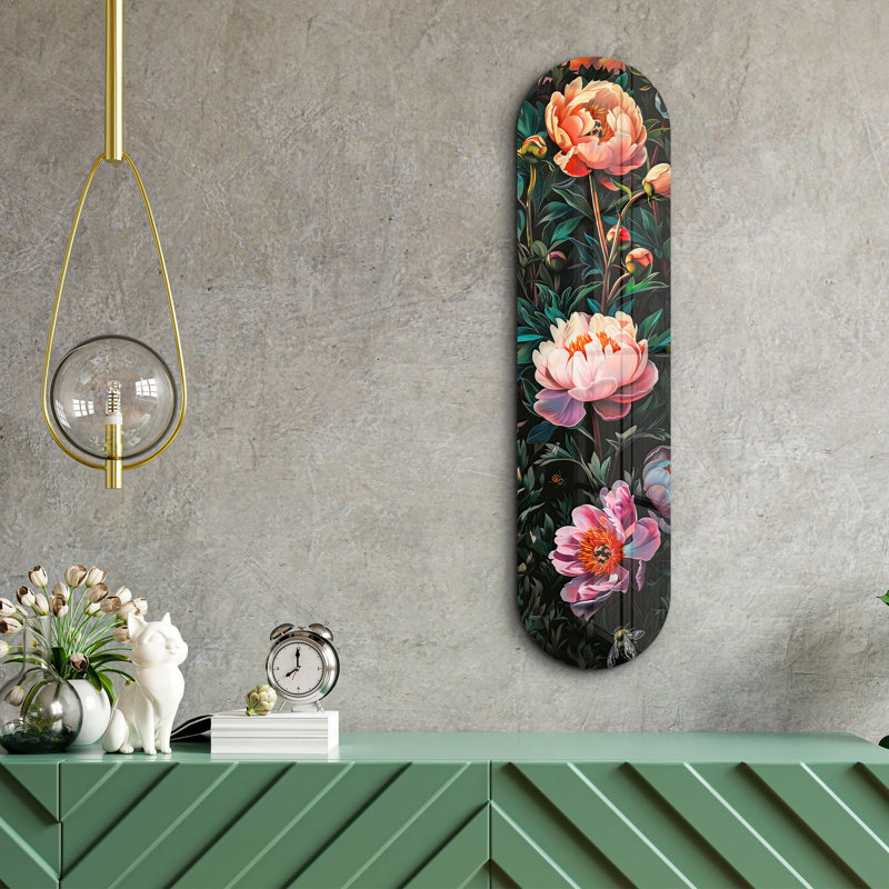 Peinture décorative en verre trempé