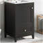 Armoire de salle de bain de 20 pouces avec lavabo, armoire de salle de bain avec porte à fermeture en douceur, tablette de rangement et tiroir-332257450