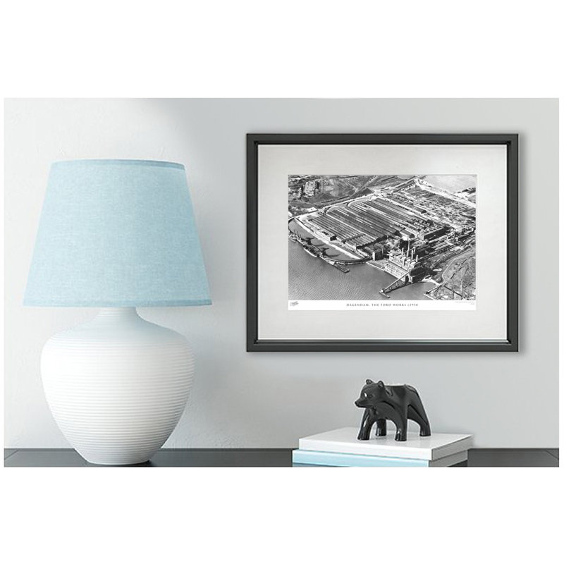 Dagenham, The Ford Works C1950 by Francis Frith - Single Picture Frame Print, 28cm H x 36cm W x 2.3cm D