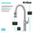 KRAUS Allyn Pull-Down Single Handle Kitchen Faucet-70339146