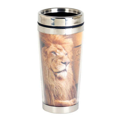 Tasse de voyage Lion Courage 16 oz