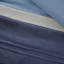 Édredon grand bleu marine 7 pièces - Style transitionnel, rembourrage, literie, microsuède avec et taies décoratives-119384934-119384935