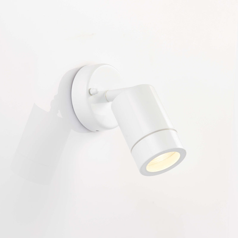 Metcalfe 14.8cm H Outdoor Armed Sconce, White