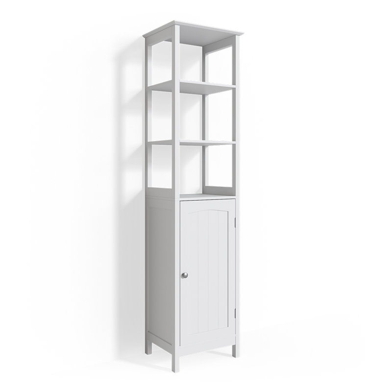 Caleyah Freestanding Linen Cabinet
