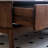 Modern rectangular solid wood coffee table-436864351