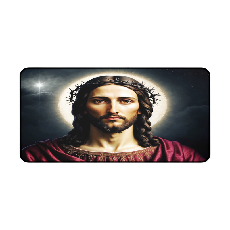 Polyester Desk Pad, 31.5x15.5