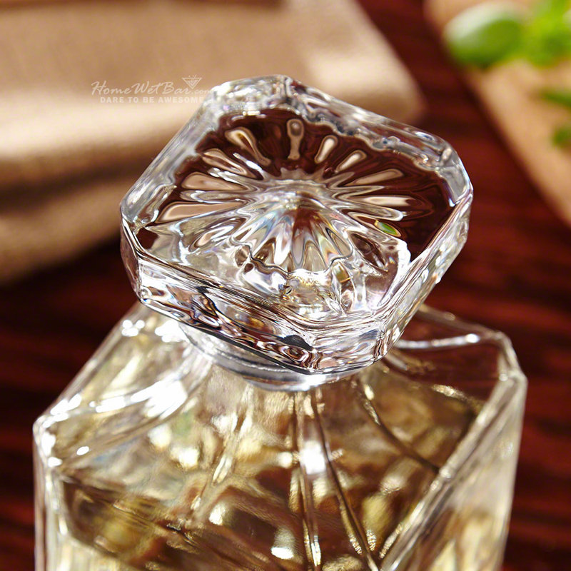 26oz. Glass Whiskey Decanter, Yes