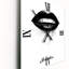Horloge murale monochrome-1046856584